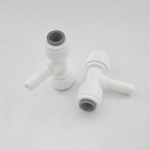 Conector para purificador de agua, adaptador de conexión rápida tipo T de tres vías para accesorios de tuberías de entrada de agua, gran compatibilidad - Product Image 4
