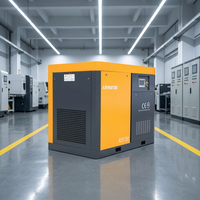 Compresseur d'air à vis à vitesse fixe Airhors 55KW75HP, machine à vis, compresseur à vis personnalisé, prix d'usine à vendre