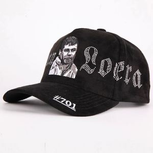 Casquettes de baseball sportives unisexes à 5 panneaux avec logo personnalisé, profil haut, visière incurvée, en daim, style urbain, doublure en satin, polyester/coton courant - Product Image 3