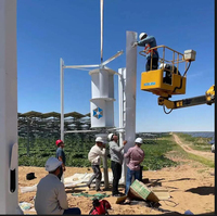 Aerogenerador de Eje Vertical de 1KW, 2KW, 3KW, 48V, 220V, Sistema Completo de Levitación Magnética para Sistemas de Turbinas Eólicas Domésticas