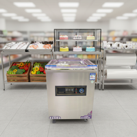 Machine de mise sous vide électrique à pression contrôlée 450TD pour fruits de mer, conservation des saveurs, usage commercial et domestique, en acier inoxydable 304