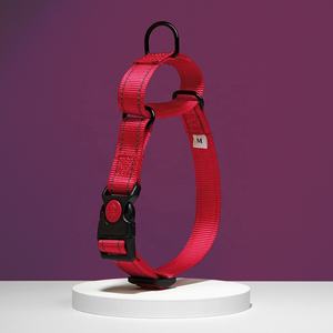 Collares de entrenamiento para perros de nailon resistente de Color sólido, collares de martingala reflectantes seguros para perros - Product Image 6