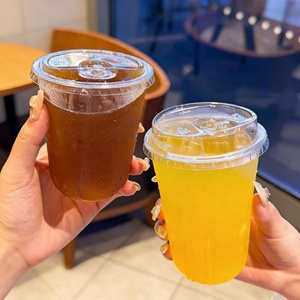 Vasos Desechables de Plástico PET Transparentes en Forma de U con Tapas para Café Helado, Postres, Té con Leche, de 10/12/16/20/22 oz, Impresión Personalizada - Product Image 3