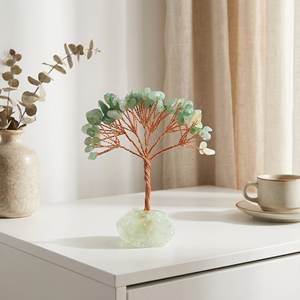 Arbre à argent en cristal naturel en gros avec base en <span class=keywords><strong>pierre</strong></span> brute pour la décoration de la maison, arbre en cristal de guérison fait à la main - Product Image 1