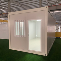 Abri mobile préfabriqué ignifuge et étanche pour les secours en cas d'urgence, de catastrophe et de sauvetage, maison pliable, conteneur habitable