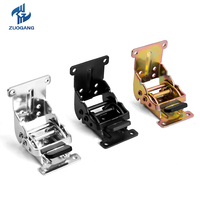 Emboutissage de métal 90 degrés 180 degrés charnières supports pliants supports de jambe de Table Binges pour meubles boîte Table jambe charnière pliante