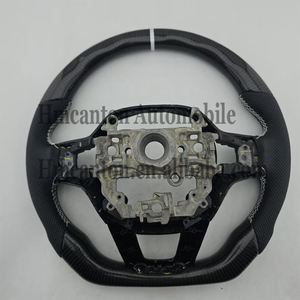 Volante de Coche de Fibra de Carbono y Cuero Perforado de Calidad al por Mayor para Honda Civic 11ª Generación - Product Image 6