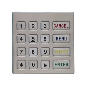 Brand new atm pin pad graphic overlay with high quality keypad