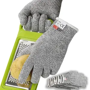 Food Grade Cutter Protective Chopping Work Safety Cut Resistant Gloves For Kitchen Food Processing