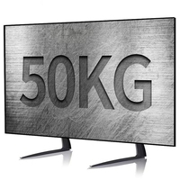 Hochwertiger individueller tv-ständer modern mit montage 36-75 zoll tv fernseher wasserdichter tisch stahl schreibtisch bildschirme für lkw d702