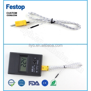 Câble isolé minéralisé, sonde simple de type K, <span class=keywords><strong>thermocouple</strong></span> avec prise - Product Image 2