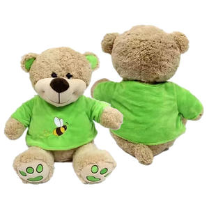 Personalized Plush Animals <strong>Toy</strong> High Quality Stuffed Organic Cotton Teddy Bear Beautiful Teddy Bear Eyes and <strong>Nose</strong> - Product Image 1