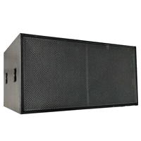 Caisson de basses mono LS3 LS118B/LS218B de 18 pouces, 4/8 ohms, 700W/1400W, enceinte sur pied en bois