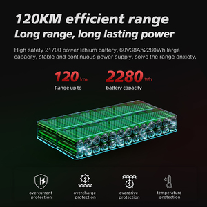 Ximo 11Inch Off Road Dài Phạm Vi 63-75 Dặm Giá Rẻ Dành Cho Người Lớn Điện Xe Tay Ga Chất Béo Lốp Xe Điện 3000W - Product Image 4