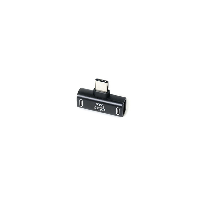Braided 2 in 1 Type C Hub Audio Charging Splitter Adapter, Earphone Aux & Charging Dual Function Converter for Phones