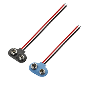 9V Battery Clip Snap Buckle Connector DC Cable for Student Experiment <strong>Arduino</strong> Electronics - Product Image 3