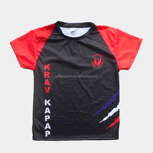 เสื้อยืดคาราเต้สีขาวดำ ศิลปะการต่อสู้แบบจีน ราคาโรงงาน รับทำโลโก้ตามสั่ง - Product Image 5