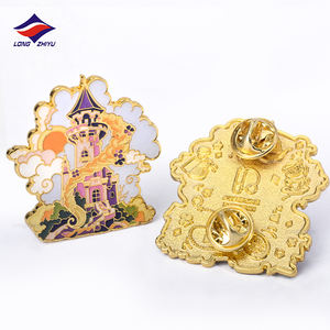 Longzhiyu 18 лет, поставщик значков из цинкового сплава, аниме, жесткие эмалированные значки, металлические значки на лацкан, с вашим собственным дизайном - Product Image 1