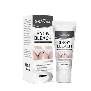 Private Part Whitening Cream Snow Bleach Cream Intimate Underarms Bikini Area Remove Dark Spots Inner Thigh Whitening Cream