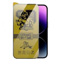 Protection d'écran en verre trempé mat 9H King Kong HD, nouveau design, ultra-fin 2.5D, électroplaqué Gorilla, installation facile, vente chaude