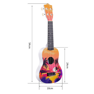 Ukelele de 21 Pulgadas de la Serie Sunshine Beach, Instrumentos de Cuerda, Venta al Por Mayor de Fábrica - Product Image 5
