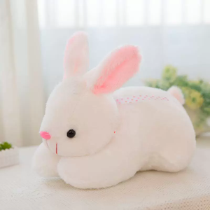 Venta al por mayor 30 Cm Animal de peluche lindo Conejito de orejas largas Juguete de peluche Conejo suave Juguete para niños Vacaciones de Pascua - Product Image 5