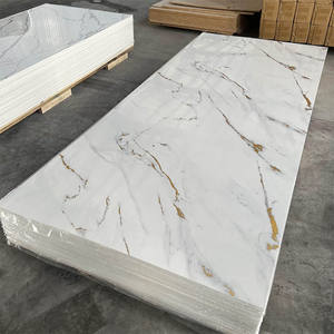 Panel de Mármol Moldeado en PVC de 3mm de Fácil Instalación XHDECOR, Lámina de Mármol Artificial UV de Tamaño Personalizado 4x8, Decoración Económica para el Hogar - Product Image 6