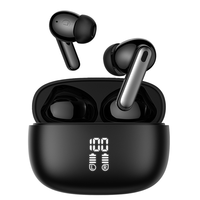 Écouteurs sans fil TWS Bluetooth 5.3 en gros, intra-auriculaires, avec moniteur, type C, pour le sport, casques sans fil pour Silent Disco