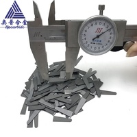 Puntas de Carburo TC Quirúrgicas YG11 de 15mm, 17mm y 20mm de Longitud, Piezas de Herramienta para Inserciones de Pinzas Portaagujas