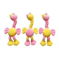 Jouets en peluche couineurs pour chiens, en forme de dessin animé, en polaire de maïs, pour la dentition et le soulagement de l'ennui, vente en gros, fabricant
