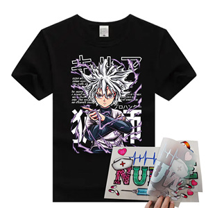 Transferts thermiques DTF pour t-shirt, motifs d'anime de taille A4 standard, dessins animés, <span class=keywords><strong>transfert</strong></span> <span class=keywords><strong>direct</strong></span> sur film - Product Image 1