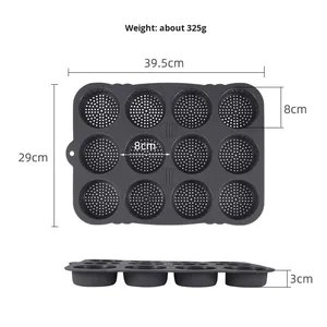 Moule à pain rond en silicone de qualité alimentaire - Antiadhésif, non toxique, résistant à la chaleur et durable pour la cuisine à domicile - Product Image 4