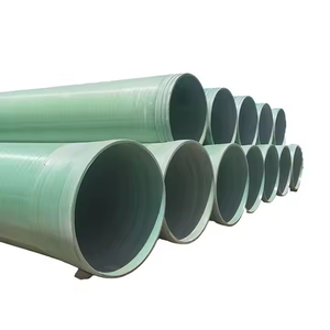 Tuyaux en plastique renforcé de fibres de verre légers et haute résistance, anti-incendie, anti-corrosion, découpables, disponibles pour usage industriel - Product Image 1