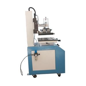 เครื่องพิมพ์สกรีนแบบกึ่งอัตโนมัติสำหรับกล่องไวน์ไม้ แผงกระจก พิมพ์ฉลาก ใช้ในอุตสาหกรรมฟาร์ม สภาพใหม่ พร้อมมอเตอร์ - Product Image 4