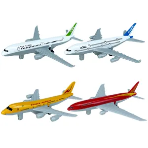 2022 YongnKids 4pcs 다이 캐스트 모델 어린이 항공기 미니 크기 합금 시뮬레이션 당겨 공기 비행기 장난감 전투기 비행기 장난감