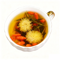 Tisane Naturelle de Graines de Cassia et Chrysanthème, Complexe Premium 12 Herbes, Formule Soin des Yeux Numérique, 150g (5g*30 Sachets de Thé), Vente en Gros