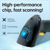 Escáner de Código de Barras SHUNQI 640*480 CMOS USB con Cable o Inalámbrico 2.4G o Portátil, Lector de Códigos 1D y 2D, QR, PDF417, Data Matrix