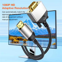 Cable Convertidor de Entrada HDTV a Salida VGA de Alta Calidad, Adaptador 1080P para PC, Laptop, PS5, Xbox, Switch, TV Box, Cable de Video Macho/Hembra