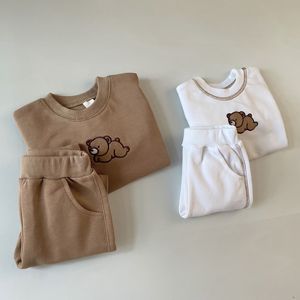 2 Stuks Zoete Stijl Lente Herfst Peuter Kleding Voor Baby Jongen En Meisje Kinderen Trainingspak Pak Voor Kinderen - Product Image 5