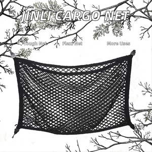 Bolsa de Red Elástica para Almacenamiento en el Auto, Bolsa de Red Multifuncional Universal para el Asiento Trasero del Auto, Organizador de Red, Venta Caliente de Fábrica - Product Image 4