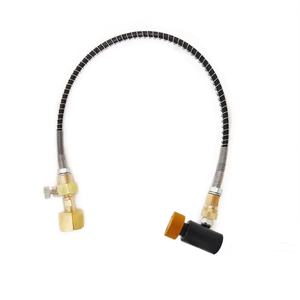 Adaptador de Recarga para Cilindro de CO2 SodaStream, Estación de Llenado sin Manómetro, OEM, Latón Negro + Dorado, 1 Año de Garantía - Product Image 5