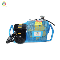 Compresseur d'air portable 100L pour la lutte contre les incendies, pompe à air respiratoire haute pression 30 bars, remplissage de bouteilles SCBA, équipement de sauvetage incendie