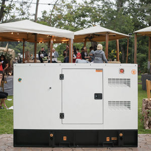 Silence Easy Power <span class=keywords><strong>30KVA</strong></span> 30KWディーゼル発電機Genset 50/60Hz周波数サイレントタイプ240V/230V定格電圧 - Product Image 1