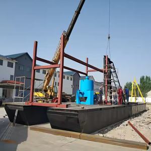 Diesel Powered 300 Metros Cúbicos Por Hora Balde Cadeia Draga De Ouro com Concentrador Centrífugo para Dragagem De Areia - Product Image 3