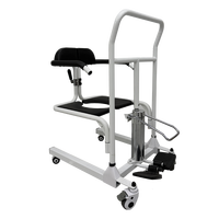 Chaise élévatrice hydraulique pour transfert de patients F10HLS-01H, 4-en-1, pour personnes handicapées, personnes âgées et à mobilité réduite, utilisation en clinique