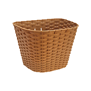 Panier avant moulé par injection noir durable SUNNYWHEEL KA-117 avec autocollant réfléchissant et design tressé pour vélo d'enfant - Product Image 5