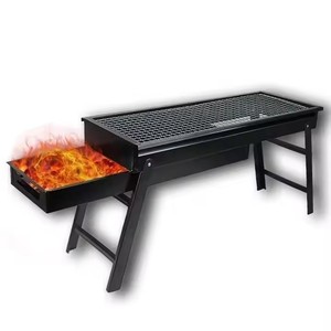 Yuyang Portable Charcoal Grill Folding BBQ Grill <b>Small</b> <b>Barbecue</b> Rack for Outdoor Camping Hiking Picnics Traveling - Product Image 1