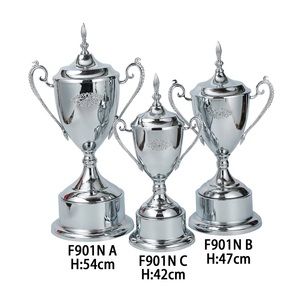 Trofeo Personalizzato in Metallo per Competizioni Sportive, Premio per Calcio e Campionati, Personalizzabile per Vincitori e Giocatori - Product Image 1