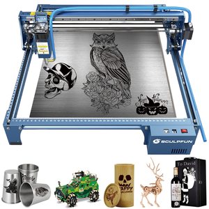 <span class=keywords><strong>SCULPFUN</strong></span> <span class=keywords><strong>S10</strong></span> 10W Cortadora y Grabadora Láser de Alta Precisión, Máquina de Grabado CNC de Escritorio Pequeña con Diodo para Madera y Metal - Product Image 1