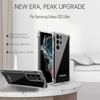 Coque de protection transparente antichoc en TPU, acrylique et PC pour Samsung S22 Ultra – Vente en gros